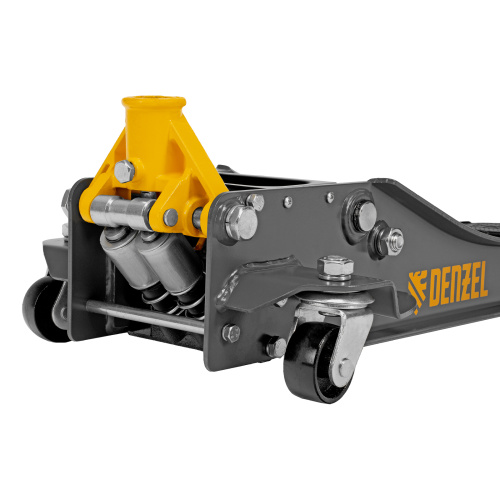 Домкрат гидравлический подкатной, 3 т, 75-500 мм, быстрый подъем, низкий подхват, проф. Denzel по ценам производителя в Воронеже с доставкой по всей России