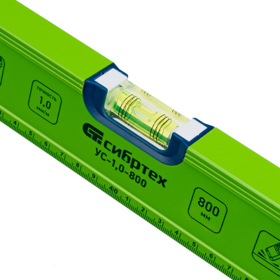 Уровень алюминиевый УС-1, 0-800, фрезерованный, 3 глазка, рукоятки, 800 мм Сибртех по ценам производителя в Воронеже с доставкой по всей России