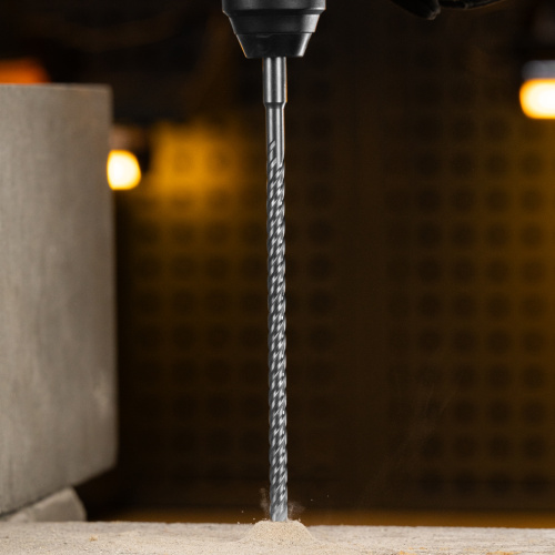 Бур по бетону, цельная крестовая пластина, 10x315 мм, SDS PLUS Denzel по ценам производителя в Воронеже с доставкой по всей России