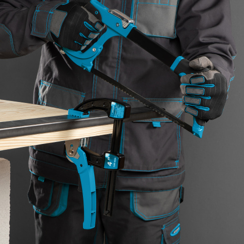 Струбцина реечная быстрозажимная 4, металлический корпус, рычажный храповой механизм, 100 мм Gross по ценам производителя в Воронеже с доставкой по всей России