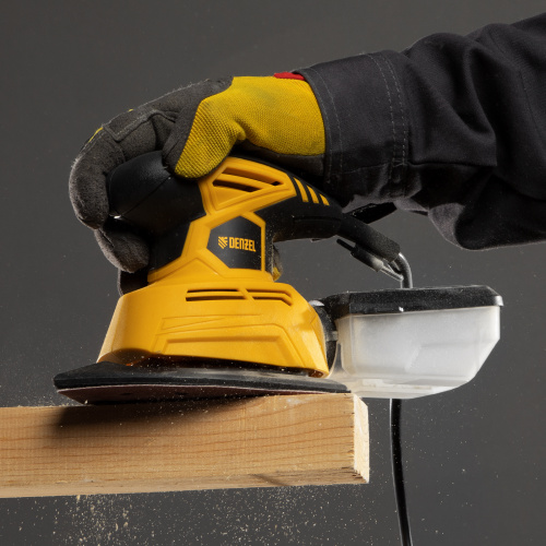 Машина плоскошлифовальная вибрационная 2 в 1 VDS-2, 130 Вт, 14000 об/мин Denzel по ценам производителя в Воронеже с доставкой по всей России