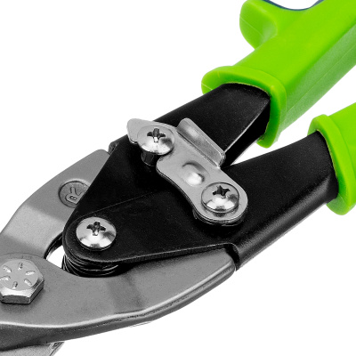 Ножницы по металлу, 250 мм, правый рез, сталь С55, двухкомпонентные рукоятки СИБРТЕХ по ценам производителя в Воронеже с доставкой по всей России