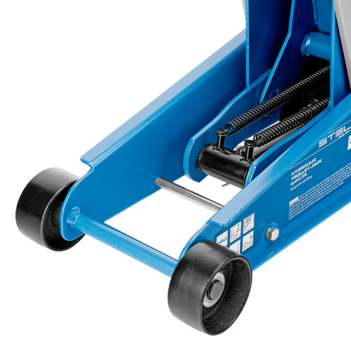 Домкрат гидравлический подкатной, 3 т, 120-450 мм, быстрый подъем, проф. Stels по ценам производителя в Воронеже с доставкой по всей России