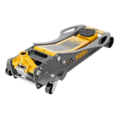 Домкрат гидравлический подкатной, 3,8 т, 110-580 мм, быстрый подъем, низкий подхват, проф. Denzel по ценам производителя в Воронеже с доставкой по всей России