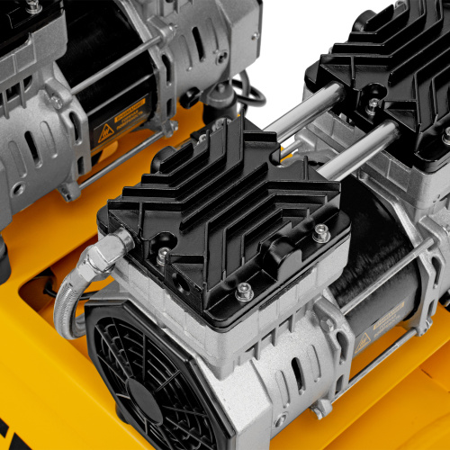 Компрессор безмасляный, малошумный DLS 1500/50, 1500 ВТ, 2x750, 50 л, 260 л/мин Denzel по ценам производителя в Воронеже с доставкой по всей России