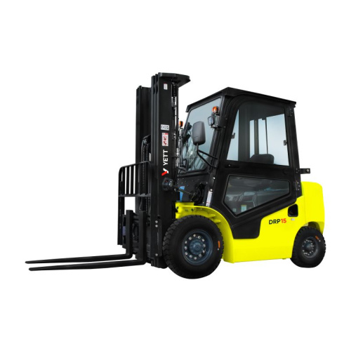 Дизельный погрузчик с кабиной YETT DRP15-WS5K2-ZSM480-SS-K по ценам производителя в Воронеже с доставкой по всей России