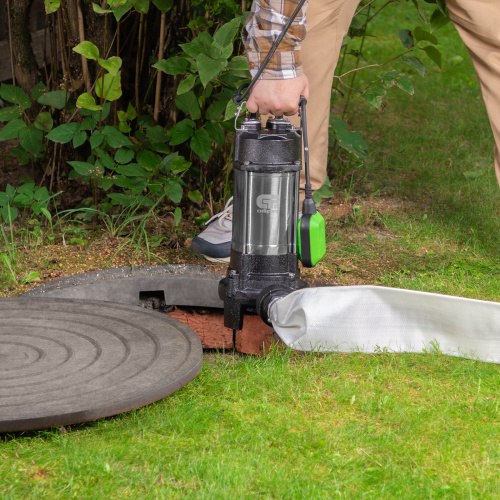 Фекальный насос СФН1100-Н, 1100 Вт, напор 10 м, 18000 л/ч, нож Сибртех по ценам производителя в Воронеже с доставкой по всей России