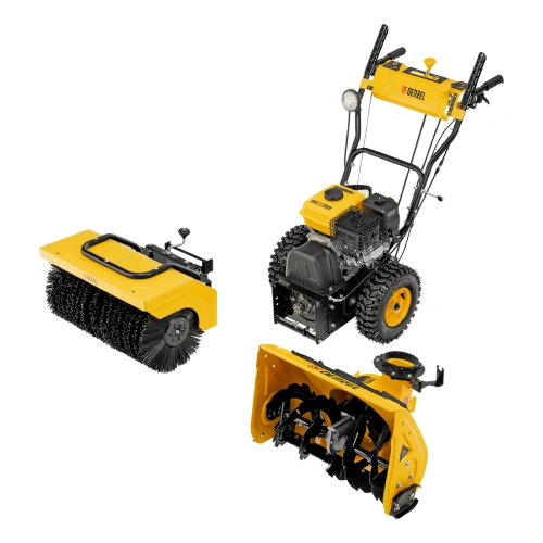 Гибридная снегоуборочная машина с функц. подметания SWB-600, 212 сс, руч. старт, 2 насадки Denzel по ценам производителя в Воронеже с доставкой по всей России