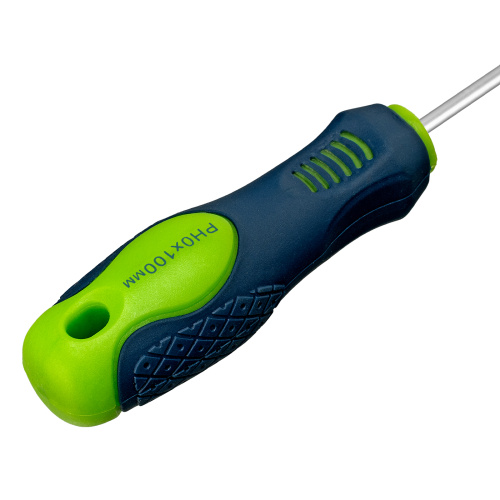 Отвертка, PH0 х 100 мм, CrV, двухкомпонентная рукоятка Сибртех по ценам производителя в Воронеже с доставкой по всей России