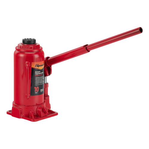 Домкрат гидравлический бутылочный, 10 т, h подъема 200-385 мм Sparta по ценам производителя в Воронеже с доставкой по всей России