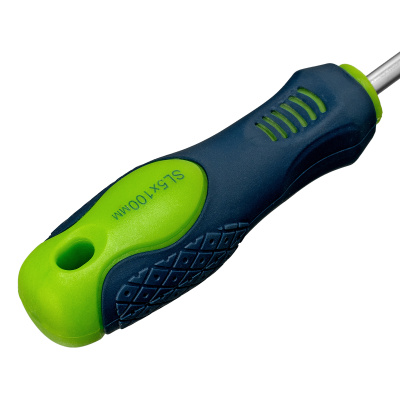 Отвертка, SL5 х 100 мм, CrV, двухкомпонентная рукоятка Сибртех по ценам производителя в Воронеже с доставкой по всей России