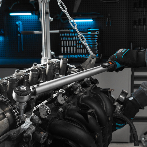 Ключ динамометрический, 20-200 Нм, 1/2", CrV Gross по ценам производителя в Воронеже с доставкой по всей России