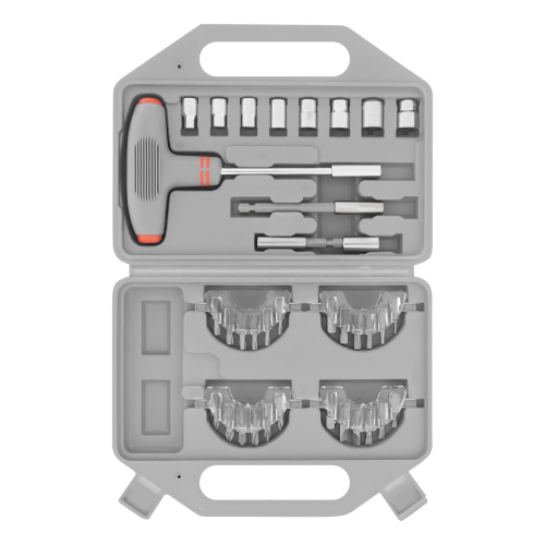 Отвертка с Т-образной эргономичной ручкой и набором насадок, 36 шт, CrV, пластиковый бокс Matrix по ценам производителя в Воронеже с доставкой по всей России