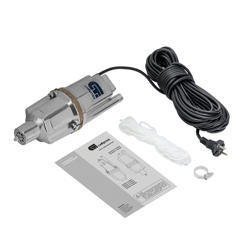 Вибрационный насос СВН300Н-15, нижний забор, 300 Вт, напор 75 м, 1200 л/ч, кабель 15 м Сибртех по ценам производителя в Воронеже с доставкой по всей России