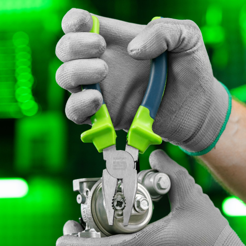 Плоскогубцы комбинированные, 180 мм, двухкомпонентные рукоятки Сибртех по ценам производителя в Воронеже с доставкой по всей России