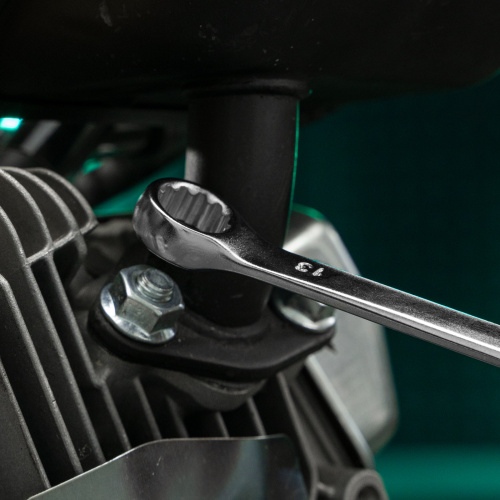 Ключ комбинированный, 13 мм, CrV, матовый хром Stels по ценам производителя в Воронеже с доставкой по всей России