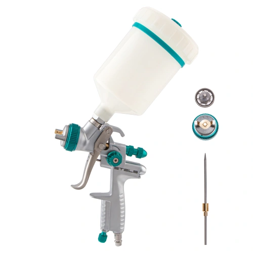 Краскораспылитель AG 901 LVMP профессиональный, гравитационного типа, сопло 1.3 и 1.1 мм Stels по ценам производителя в Воронеже с доставкой по всей России