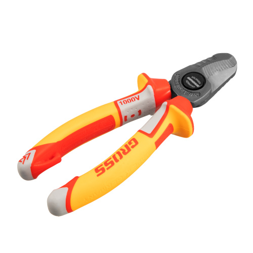 Кабелерез, диэлектрические рукоятки до 1000 В, трехкомпонентные рукоятки, 160 мм Gross по ценам производителя в Воронеже с доставкой по всей России