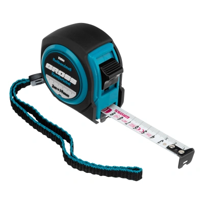 Рулетка Komfortabel 3 м х 19 мм,обрезиненный корпус Gross по ценам производителя в Воронеже с доставкой по всей России