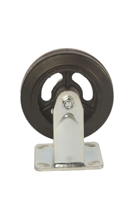 Колесо большегрузное неповоротное FCd 63 150 мм обрезиненное (F) по ценам производителя в Воронеже с доставкой по всей России