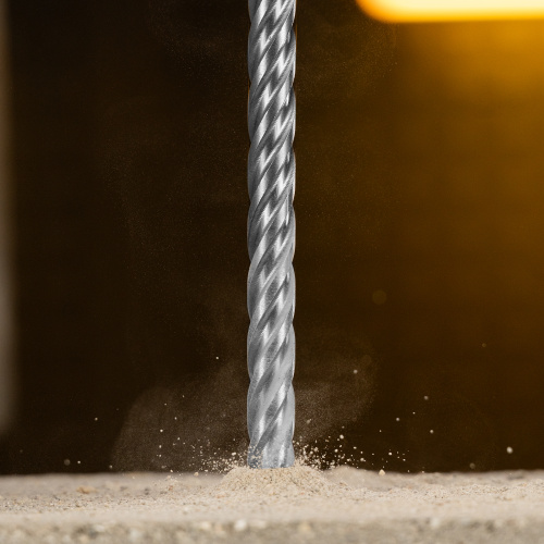 Бур по бетону, цельная крестовая пластина, 12x315 мм, SDS PLUS Denzel по ценам производителя в Воронеже с доставкой по всей России