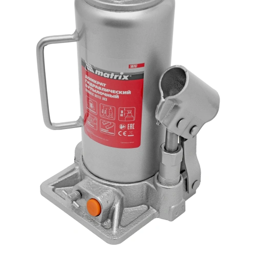 Домкрат гидравлический бутылочный, 10 т, h подъема 230-460 мм Matrix по ценам производителя в Воронеже с доставкой по всей России