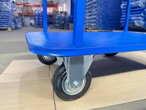 Тележка платформенная TOR ТП-2Я (600х900) 2х-ярусная (125мм) по ценам производителя в Воронеже с доставкой по всей России