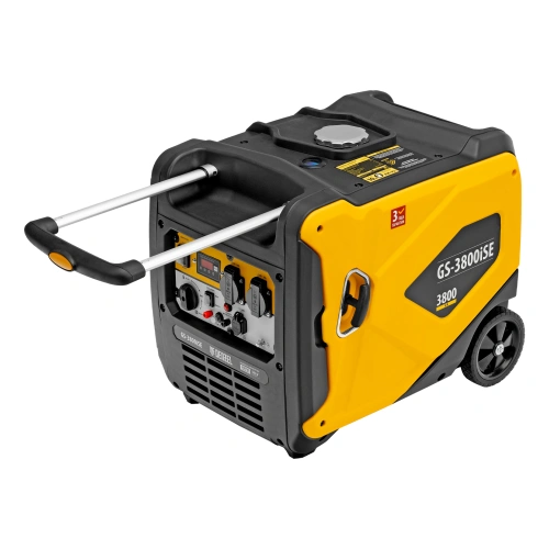Генератор инверторный GS-3800iSE, 3,8 кВт, 230 В, закрытый корпус,электростартер Denzel по ценам производителя в Воронеже с доставкой по всей России