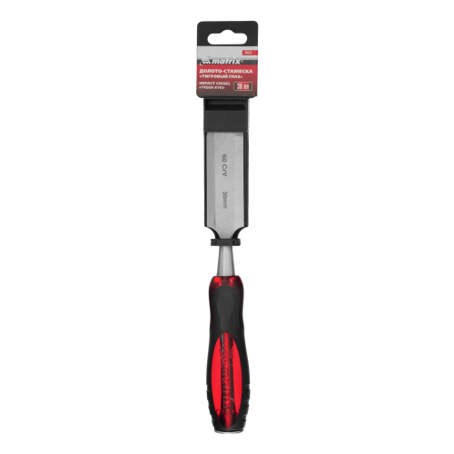 Долото-стамеска "Тигровый глаз", 30 мм, двухкомпонентная обрезиненная рукоятка Matrix по ценам производителя в Воронеже с доставкой по всей России