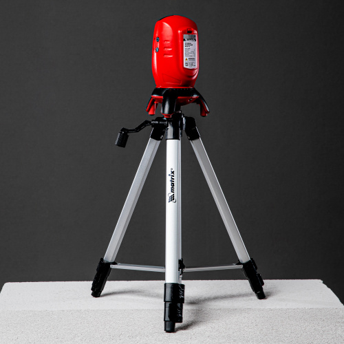 Лазерный уровень ML01T, дальность 10 м, точность ± 0,5 мм, / 1 м, длина волны 650 нм, проекция 1 вертикальная 1 горизонтальная плоскость, резьба под штатив 5/8", штатив в комплекте Matrix по ценам производителя в Воронеже с доставкой по всей России