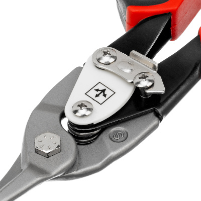 Ножницы по металлу, 250 мм, прямой рез, сталь CRMO, двухкомпонентные рукоятки, PRO Matrix по ценам производителя в Воронеже с доставкой по всей России