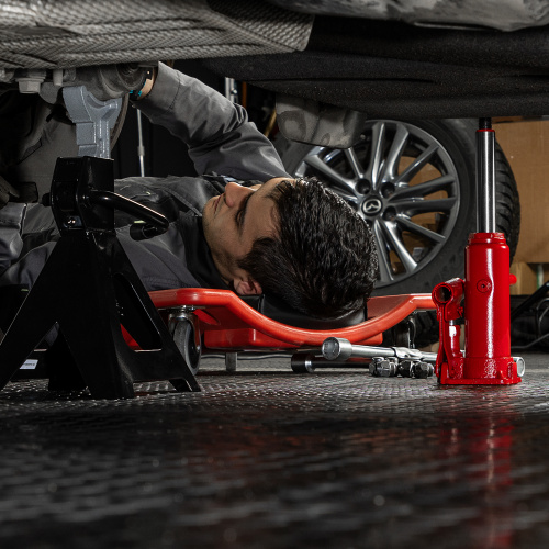 Домкрат гидравлический бутылочный, 3т, h подъема 180-340 мм Sparta по ценам производителя в Воронеже с доставкой по всей России