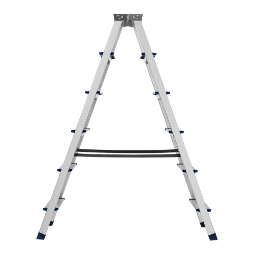 Стремянка двусторонняя 6 ступеней, алюминиевая, Сибртех по ценам производителя в Воронеже с доставкой по всей России