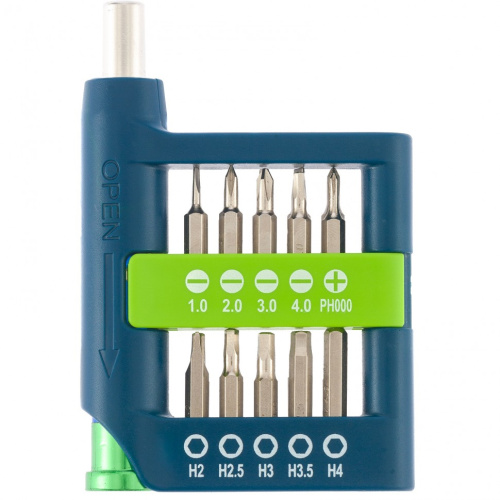 Отвертка для точных работ с набором бит, 21 шт, CrV Сибртех по ценам производителя в Воронеже с доставкой по всей России