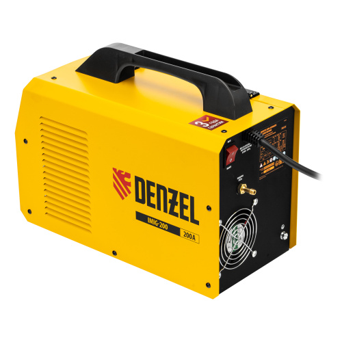 Аппарат инвертор. полуавтомат. cварки IMIG-200, 200 А, ПВ 60%, катушка 5 кг Denzel по ценам производителя в Воронеже с доставкой по всей России