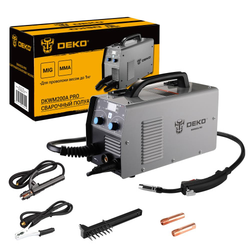 Сварочный полуавтомат MIG/MAG 200A DEKO DKWM200A PRO по ценам производителя в Воронеже с доставкой по всей России
