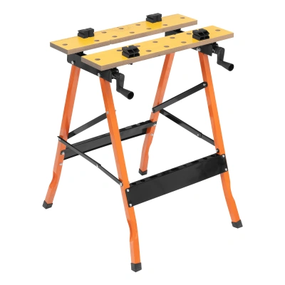 Верстак-тиски, 605 х 635 х 750 мм, портативный Sparta по ценам производителя в Воронеже с доставкой по всей России