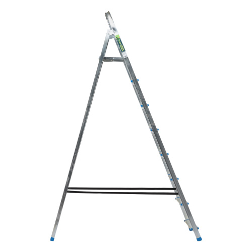 Стремянка, 8 ступеней, стальная, оцинкованная Сибртех по ценам производителя в Воронеже с доставкой по всей России