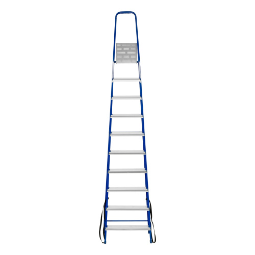 Стремянка, 10 ступеней, стальной профиль, алюминиевые ступени Сибртех по ценам производителя в Воронеже с доставкой по всей России