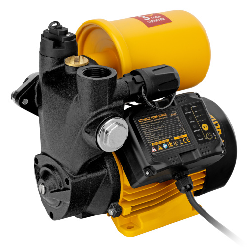 Насосная станция PS500C, 500 Вт, напор 35 м, 2200 л/ч, ресивер 2 л, блок управления Denzel по ценам производителя в Воронеже с доставкой по всей России