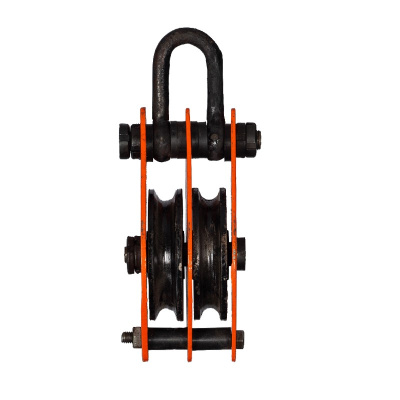 Блок шкивовый двухрольный с проушиной 5 т, D каната 12 - 15 мм, СибТаль по ценам производителя в Воронеже с доставкой по всей России
