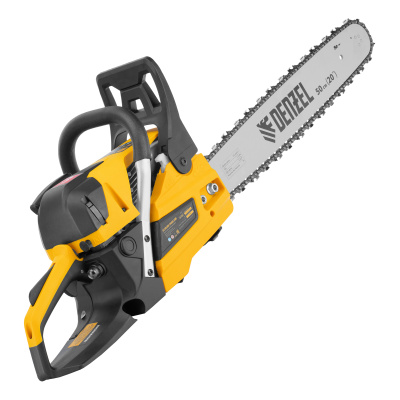 Пила цепная бензиновая DS-5820, шина 50 см, 58 см3, 3.6 л.с, шаг 0,325, паз 1,5 мм, 76 звеньев Denzel по ценам производителя в Воронеже с доставкой по всей России