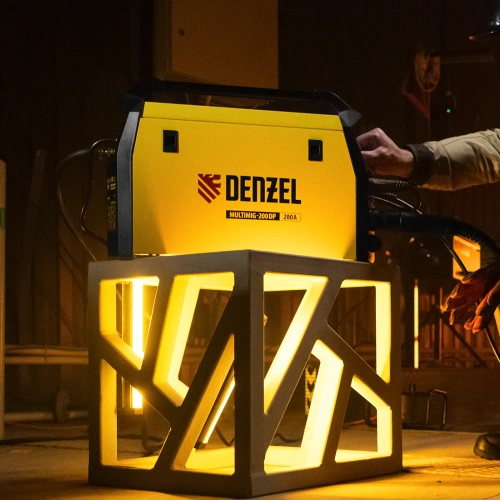 Аппарат инвертор. полуавтомат. сварки MultiMIG-200DP Synergy Double Pulse, 200 А, ПВ 80% Denzel по ценам производителя в Воронеже с доставкой по всей России