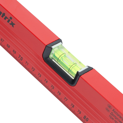 Уровень алюминиевый, 1500 мм, 3 глазка, красный, линейка Matrix по ценам производителя в Воронеже с доставкой по всей России