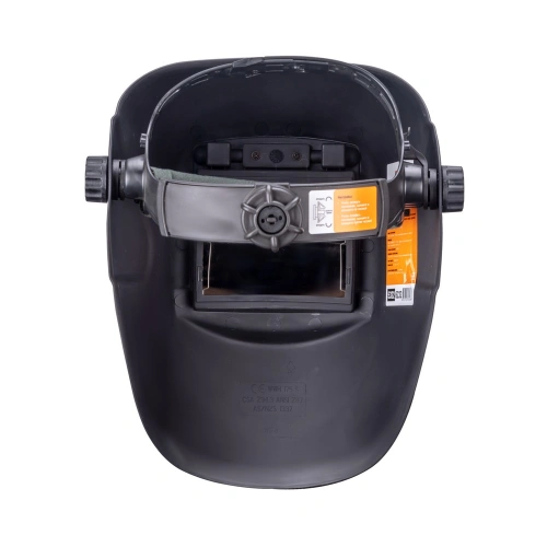 Маска сварщика ГЛАДИАТОР "черная" С5  (пр-во FoxWeld) с откидным стеклом по ценам производителя в Воронеже с доставкой по всей России