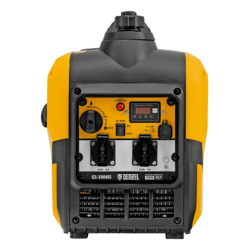 Генератор инверторный GS-3000iS, 3,0 кВт, 230 В, закрытый корпус, ручной старт DENZEL по ценам производителя в Воронеже с доставкой по всей России