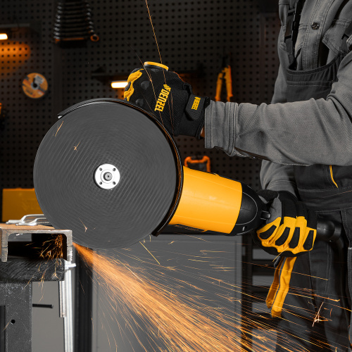 Машина шлифовальная угловая AG230-2600, 2600 Вт, 230 мм, 6000 об/мин Denzel по ценам производителя в Воронеже с доставкой по всей России