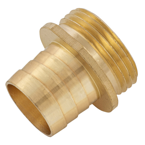 Штуцер для шланга 1" с наружной резьбой G1" Denzel по ценам производителя в Воронеже с доставкой по всей России