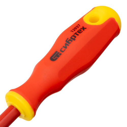 Набор отверток диэлектрических до 1000 В, 5 шт, тестер, CrV, двухкомпонентные рукоятки Сибртех по ценам производителя в Воронеже с доставкой по всей России