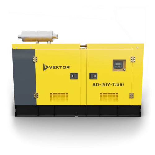Дизельный генератор Vektor AD-20Y-T400 в шумозащитном кожухе по ценам производителя в Воронеже с доставкой по всей России